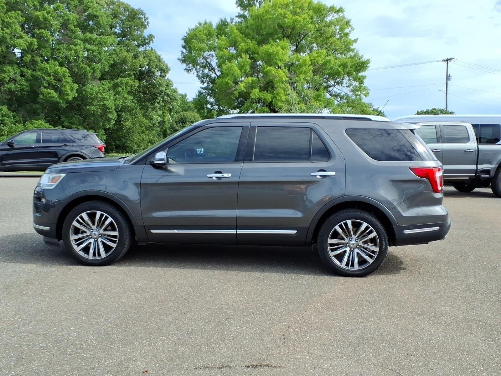 Used 2018 Magnetic Metallic Ford Platinum image 3