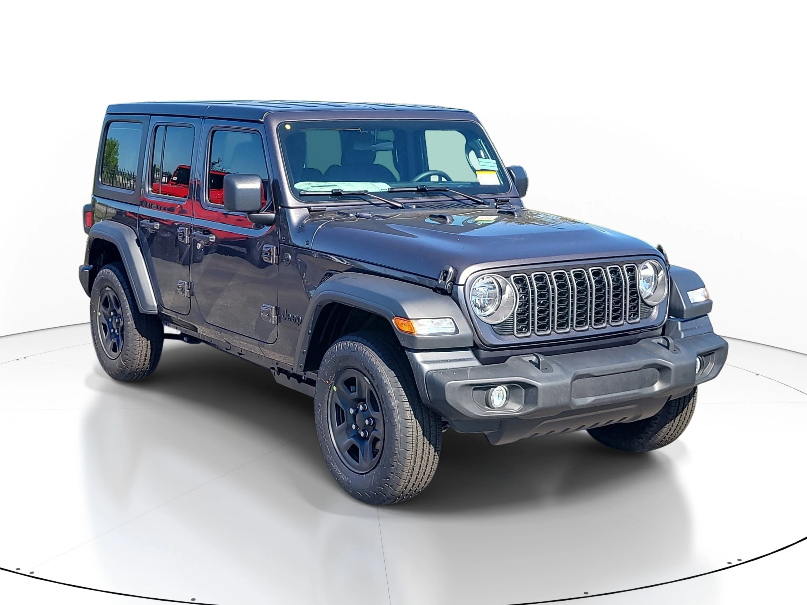 New 2026 Granite Crystal Metallic Clearcoat Jeep Sport image 1