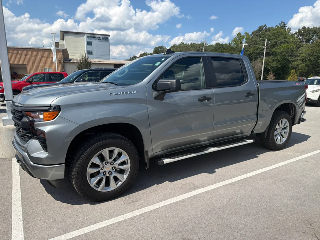 Used 2026 Sterling Gray Metallic Chevrolet Custom image 1