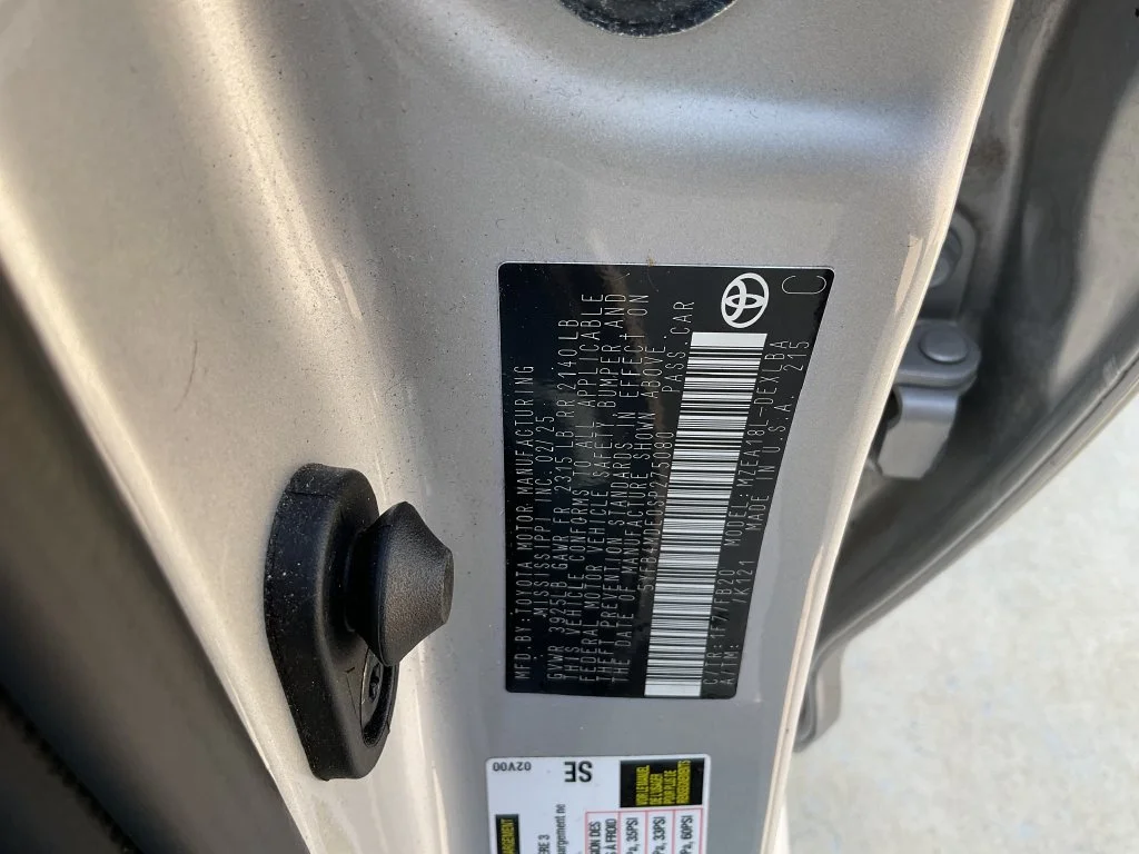 Used 2025 Silver Toyota LE image 32