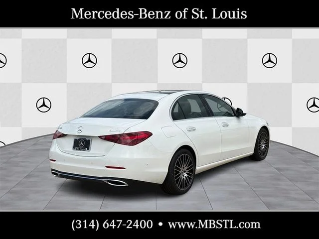 New 2026 Polar White Mercedes-Benz C 300 image 3