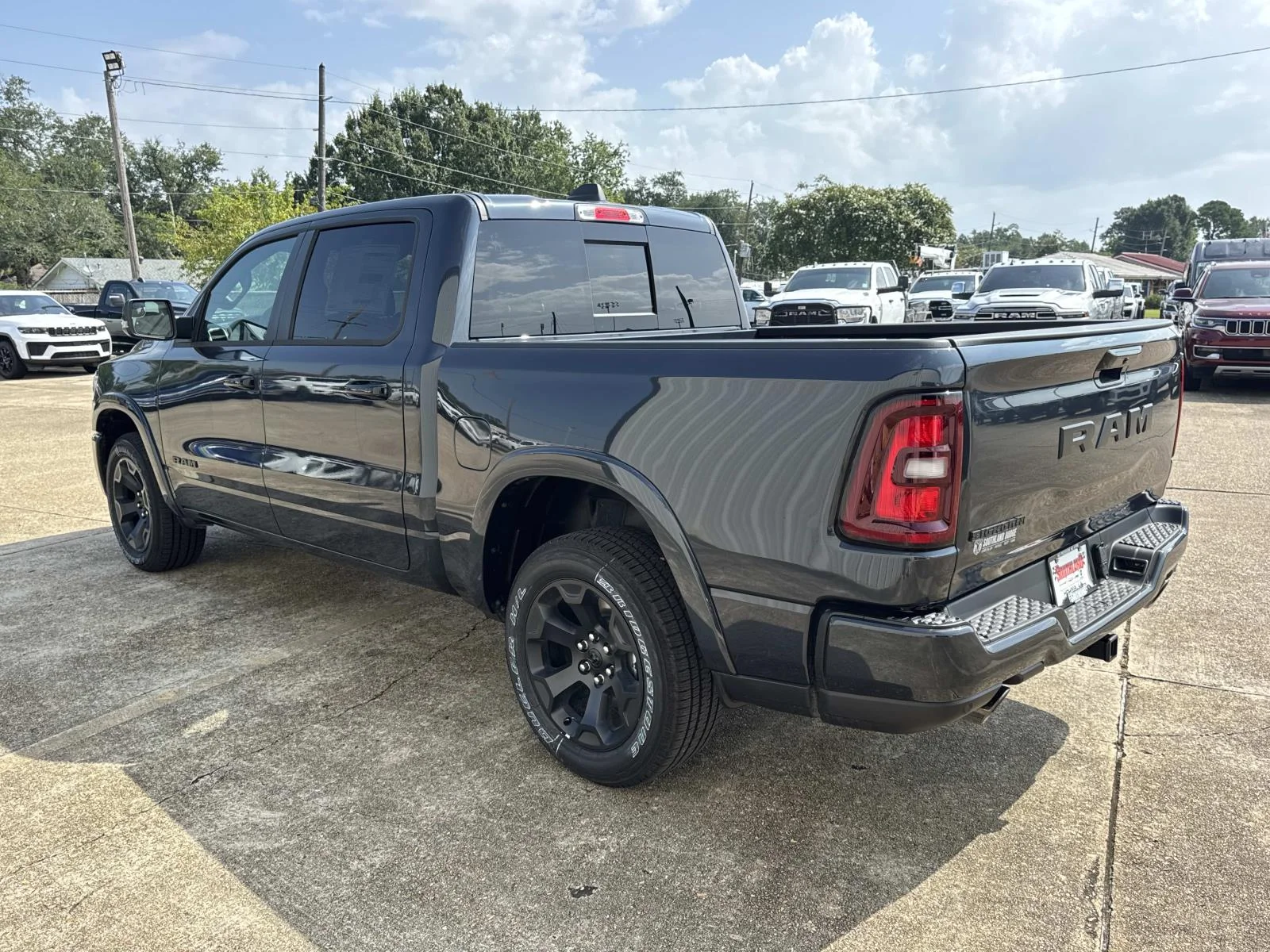 New 2026 Forged Blue Metallic Exterior Paint RAM Big Horn image 4
