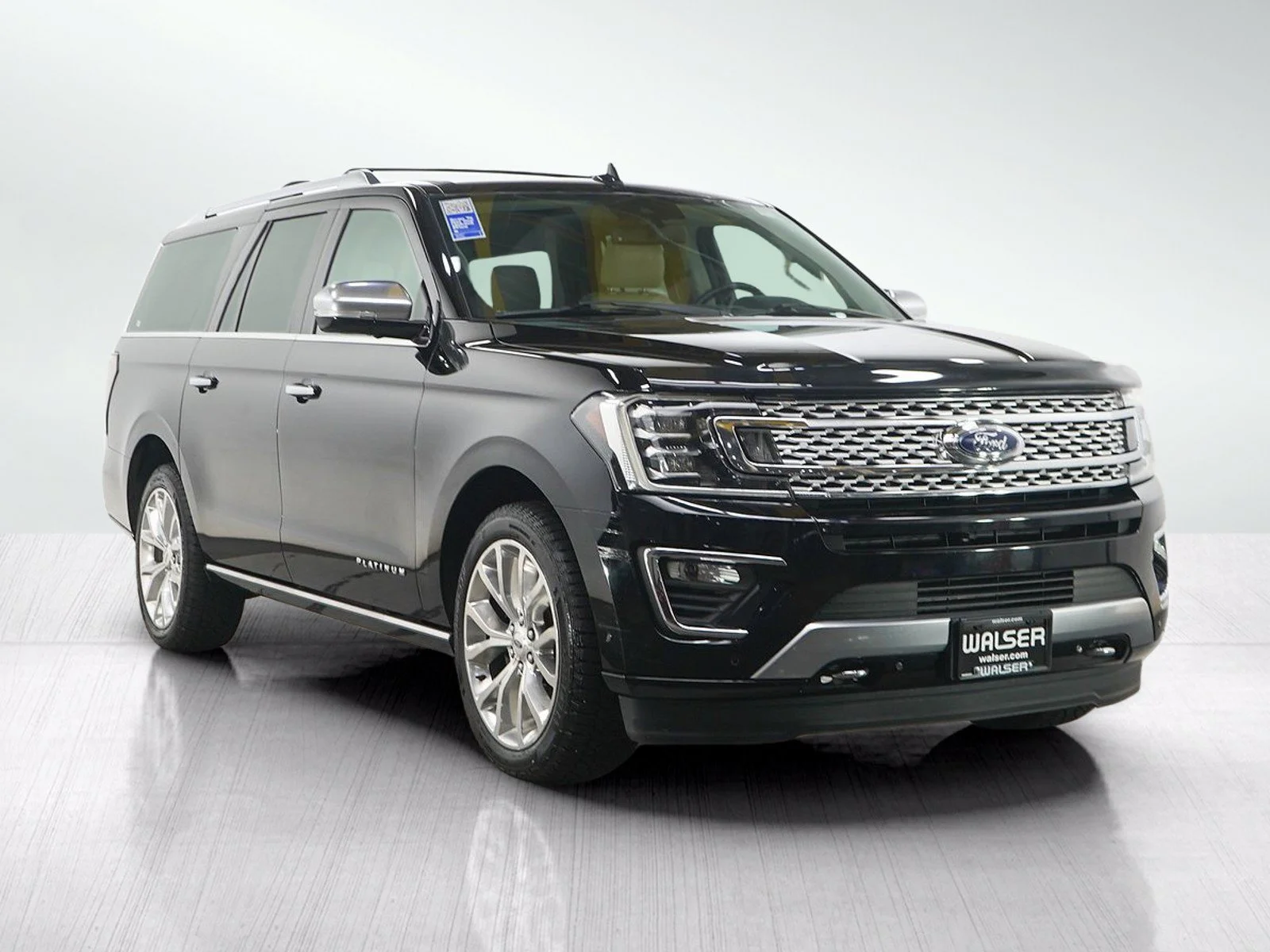 Used 2018 Shadow Black Ford Platinum image 7