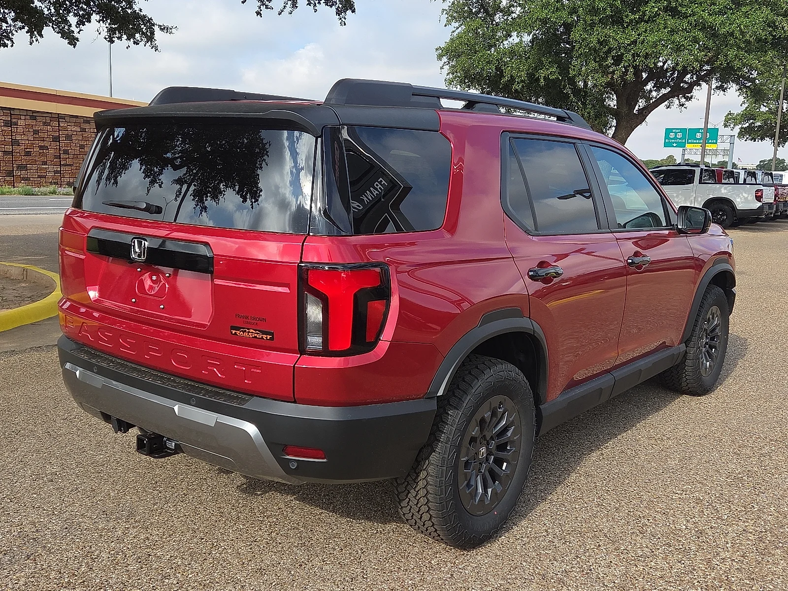 New 2026 Radiant Red Metallic II Honda TrailSport image 4