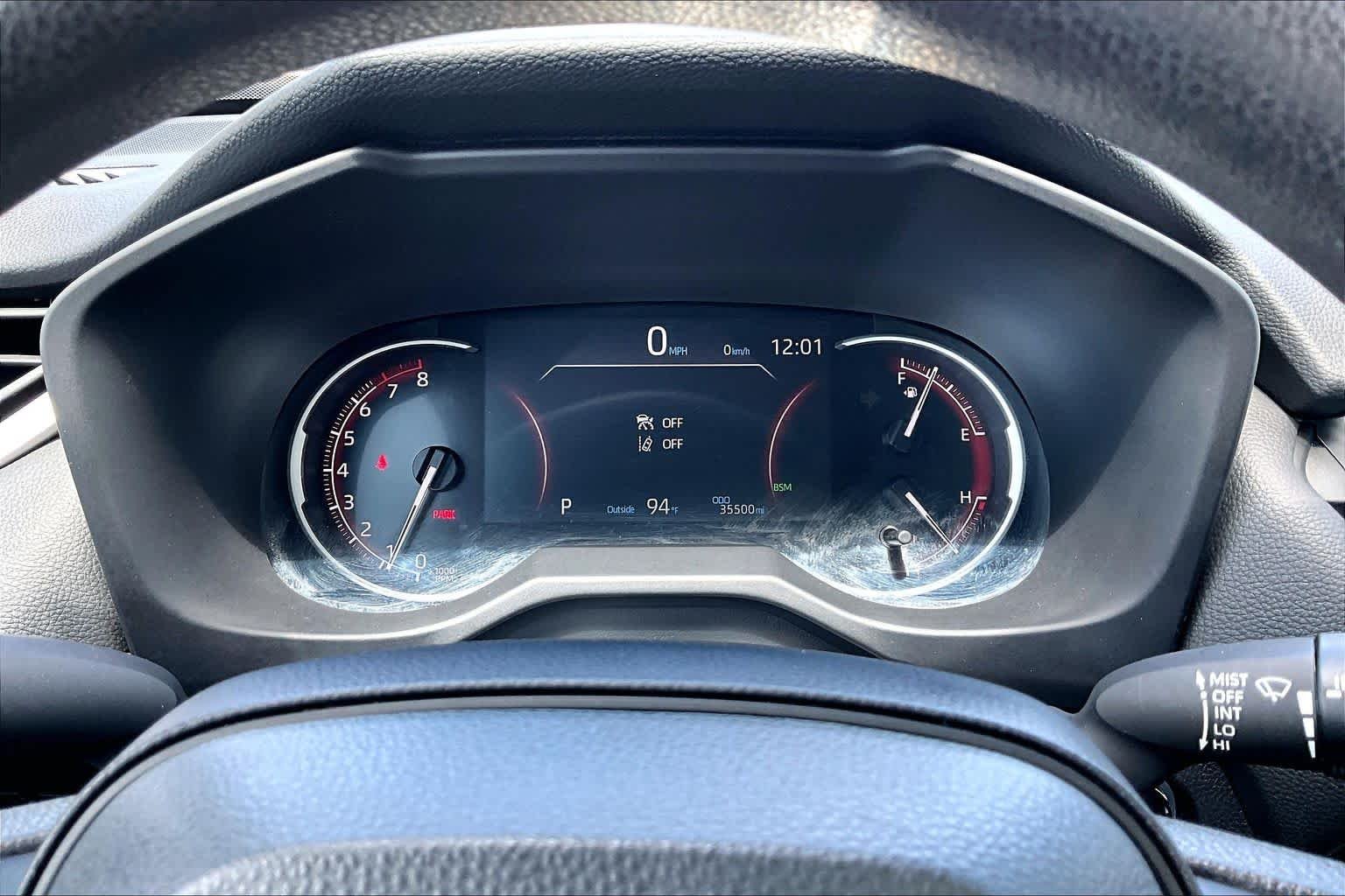Used 2025 Midnight Black Metallic Toyota XLE image 26