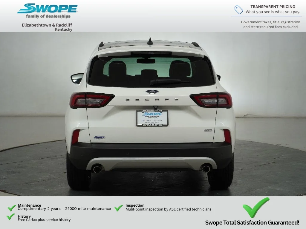 Used 2025 STAR WHITE METALLIC TRI-COAT Ford PHEV image 6
