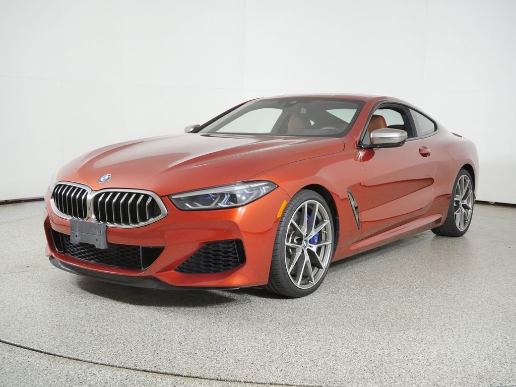 Used 2019 Orange BMW M850i xDrive image 1