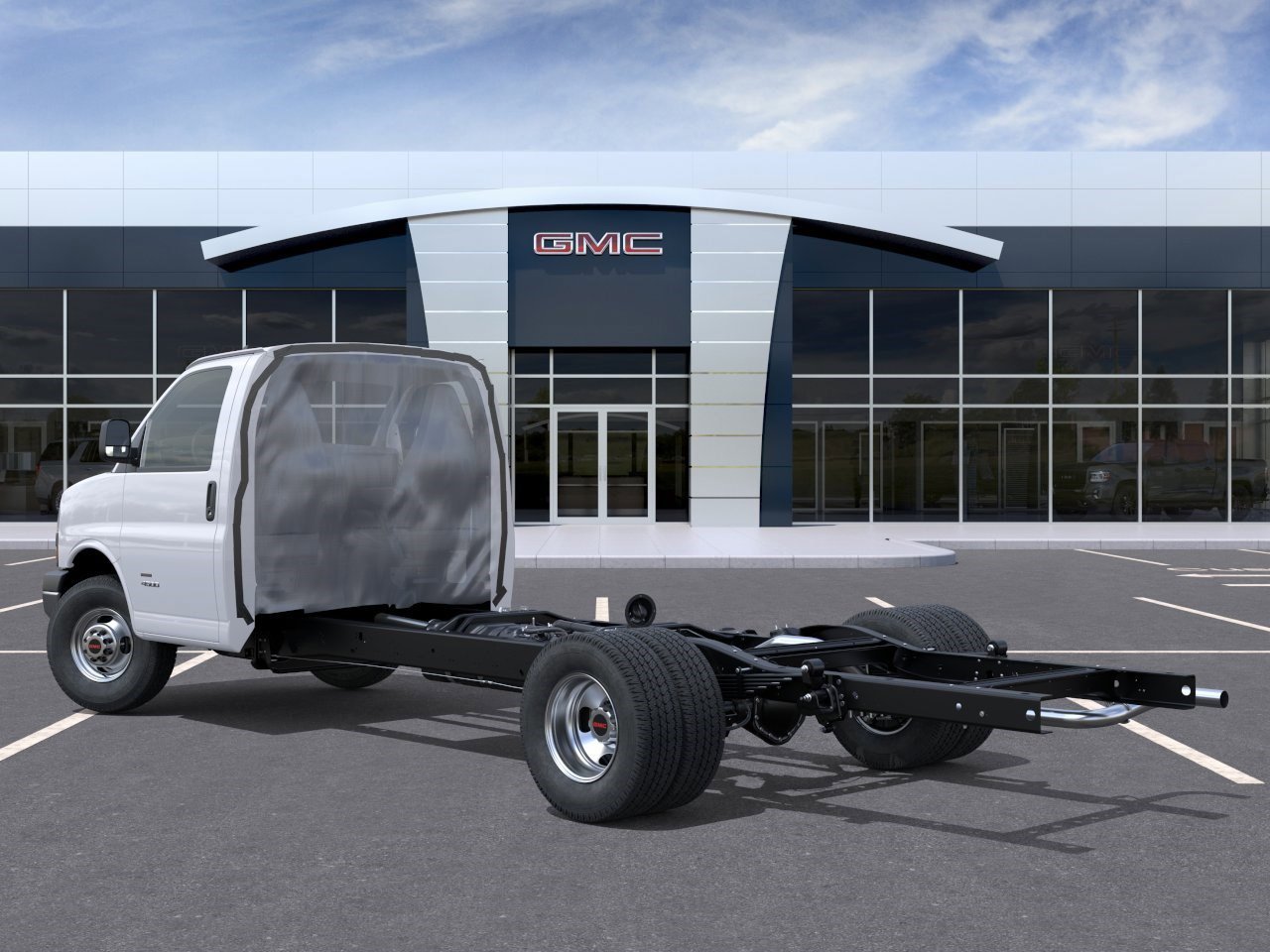 New 2025 Summit White GMC 1WT image 3