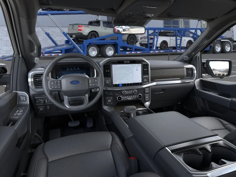 New 2026 Star White Metallic Tri-Coat Ford Lariat® image 9