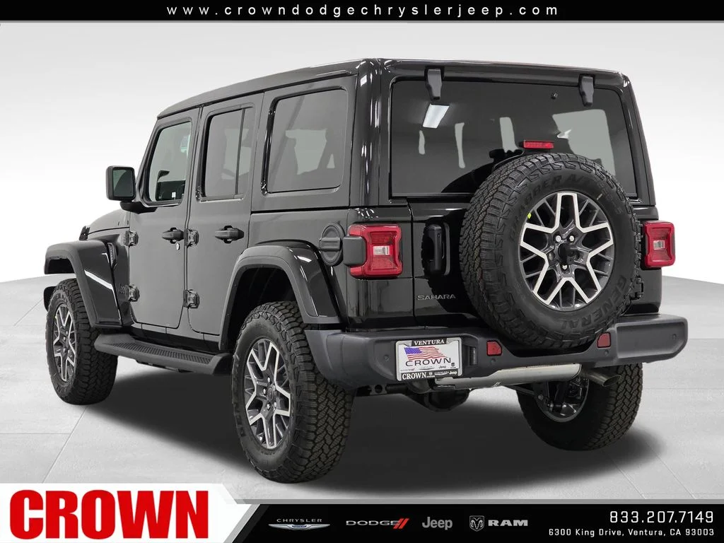 New 2026 Black Clear-Coat Exterior Paint Jeep Sahara image 7