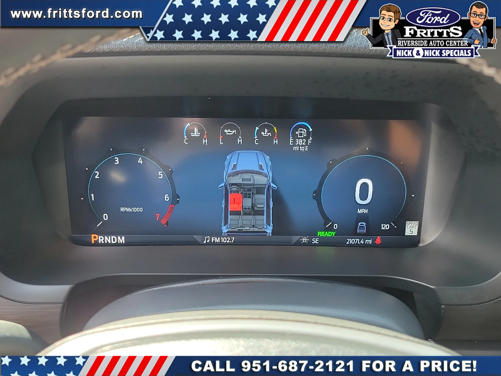 Certified Used 2025 White Metallic Ford XLT image 8
