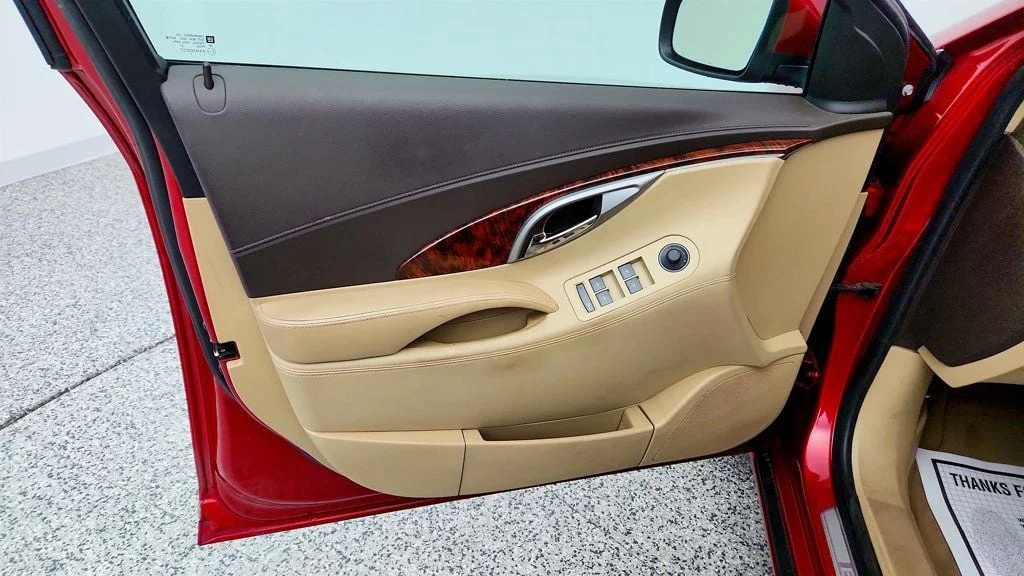 Used 2012 Crystal Red Tintcoat Buick 4dr Sedan Premium 1 FWD w/ 18