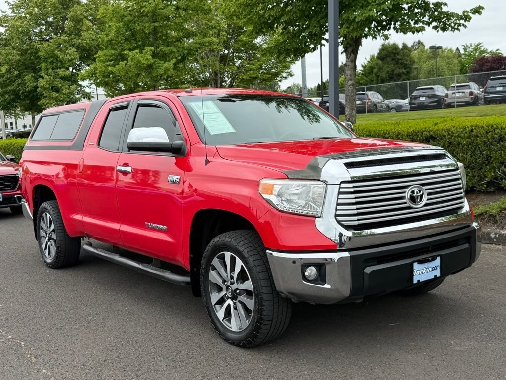Used 2015 Radiant Red Toyota Limited image 1