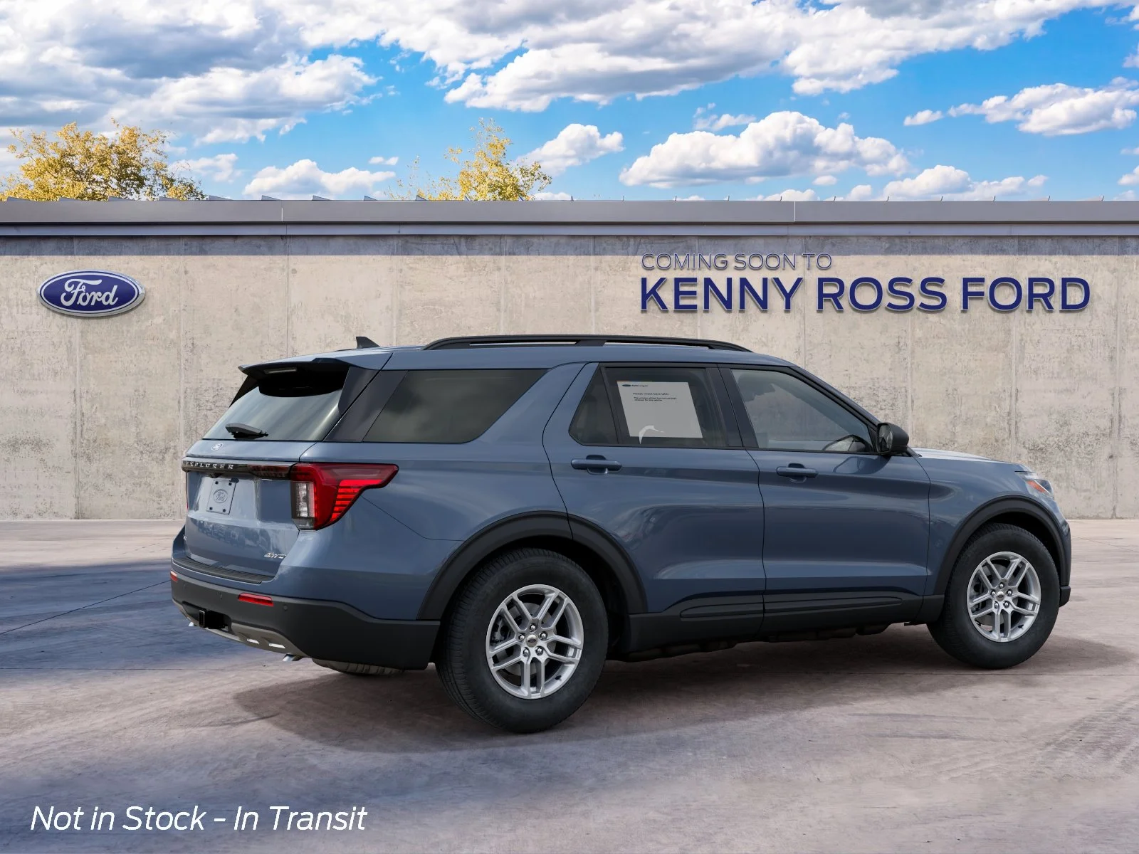 New 2027 Vapor Blue Metallic Ford Active image 6