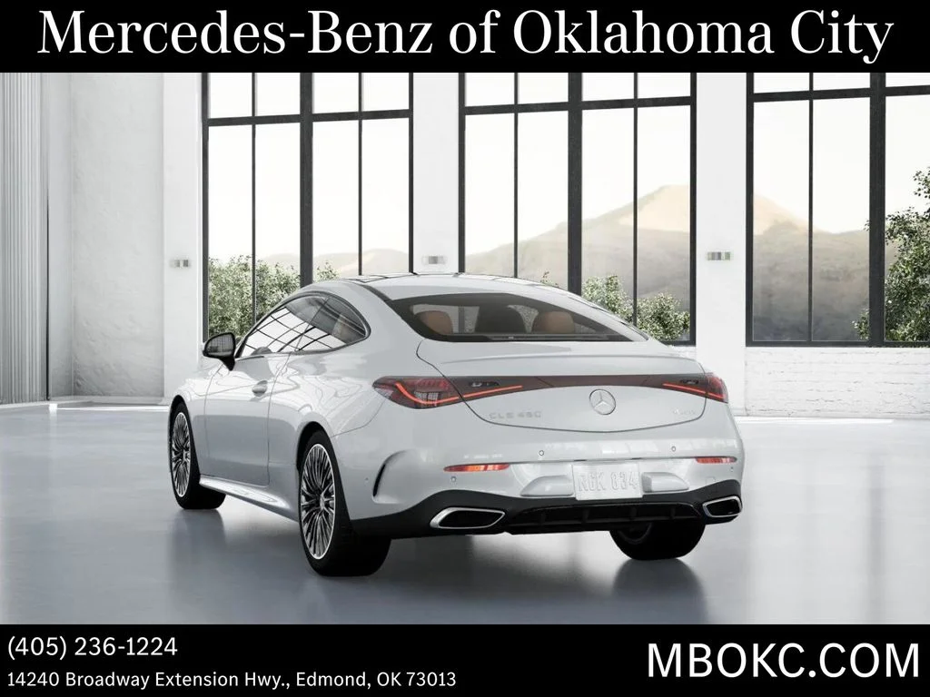 New 2026 MANUFAKTUR Moonlight White Metallic Mercedes-Benz CLE 450 image 28