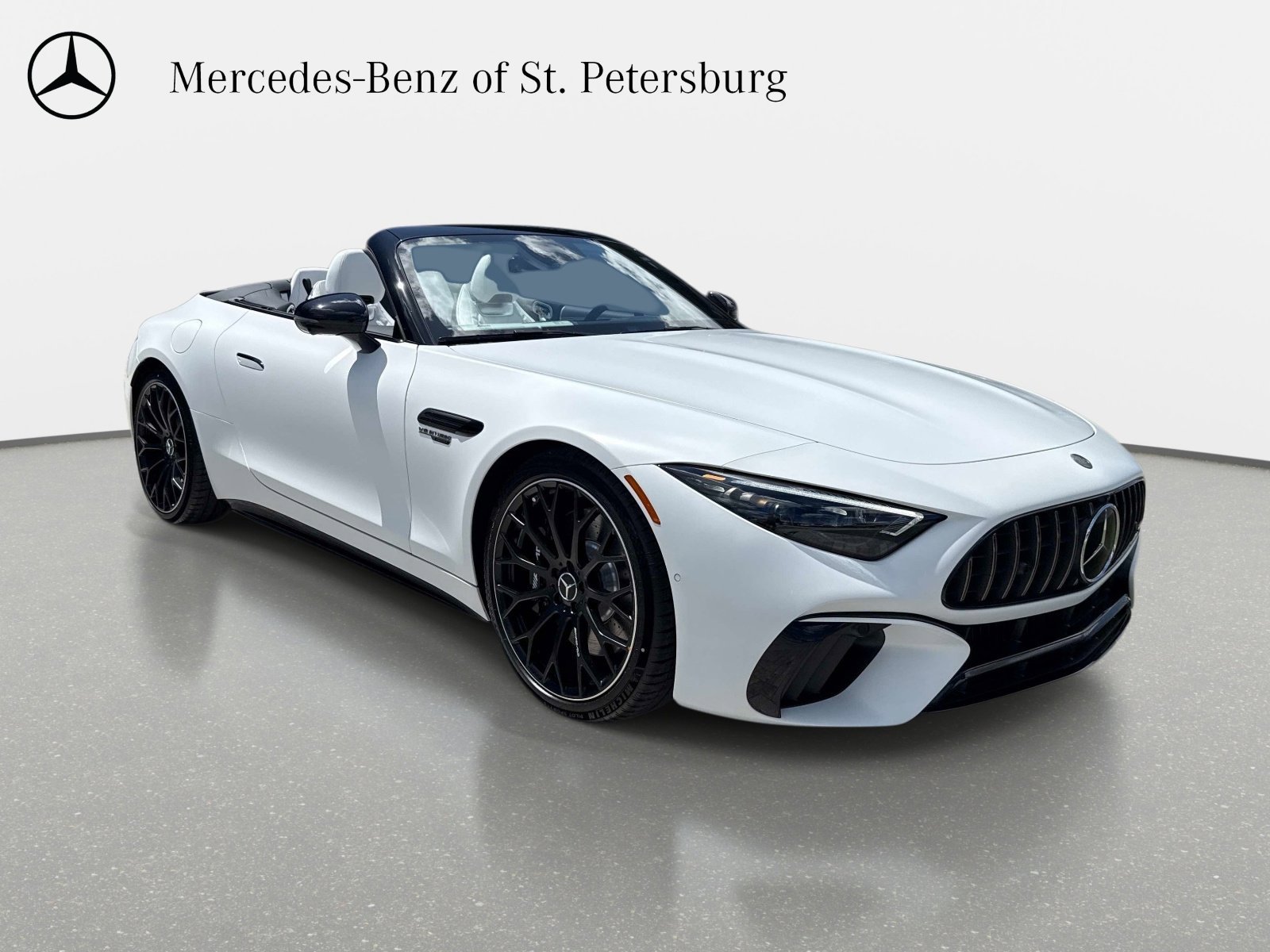 New 2026 Moonlight White Mercedes-Benz AMG®  55 Roadster image 7