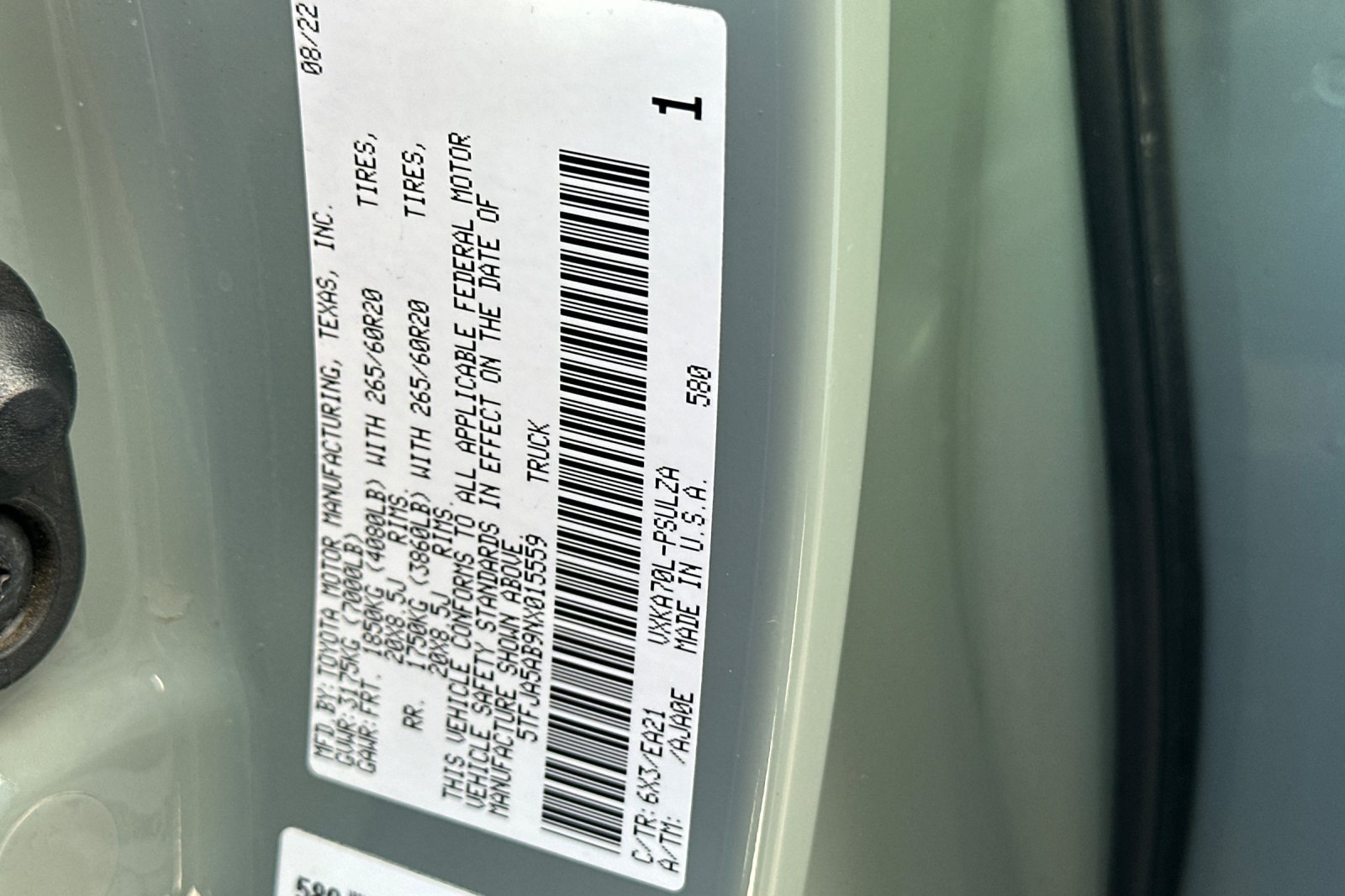 Used 2022 Gray Toyota Limited image 32