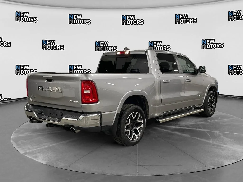 Used 2025 Billet Silver Metallic Ram Laramie image 5