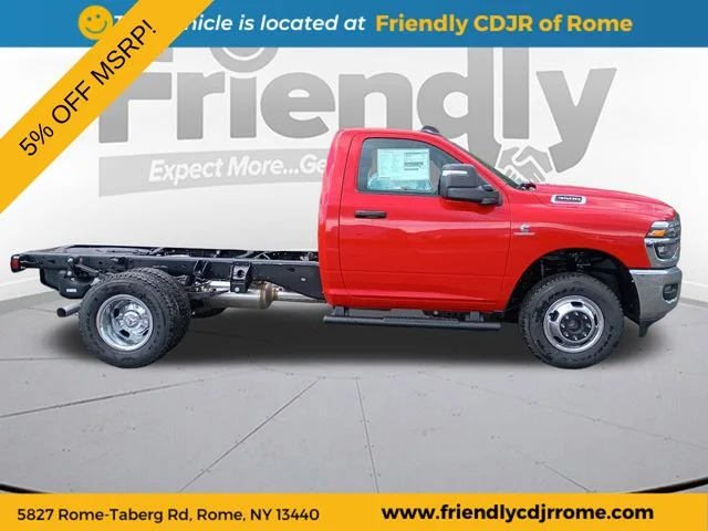 New 2026 Flame Red Clear-Coat Exterior Paint RAM Tradesman image 4