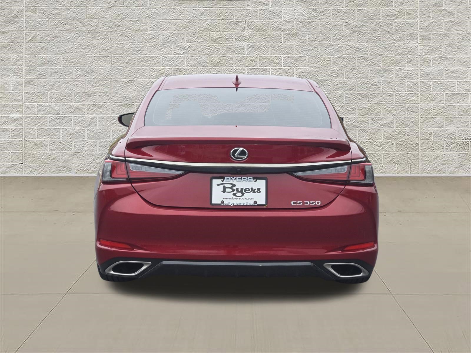 Used 2023 Matador Red Mica Lexus ES 350 F SPORT Handling image 6