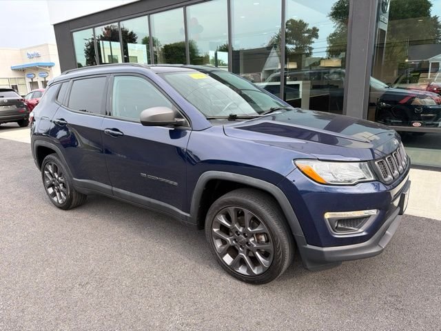 Used 2021 Jazz Blue Pearlcoat Jeep 80th Special Edition image 1
