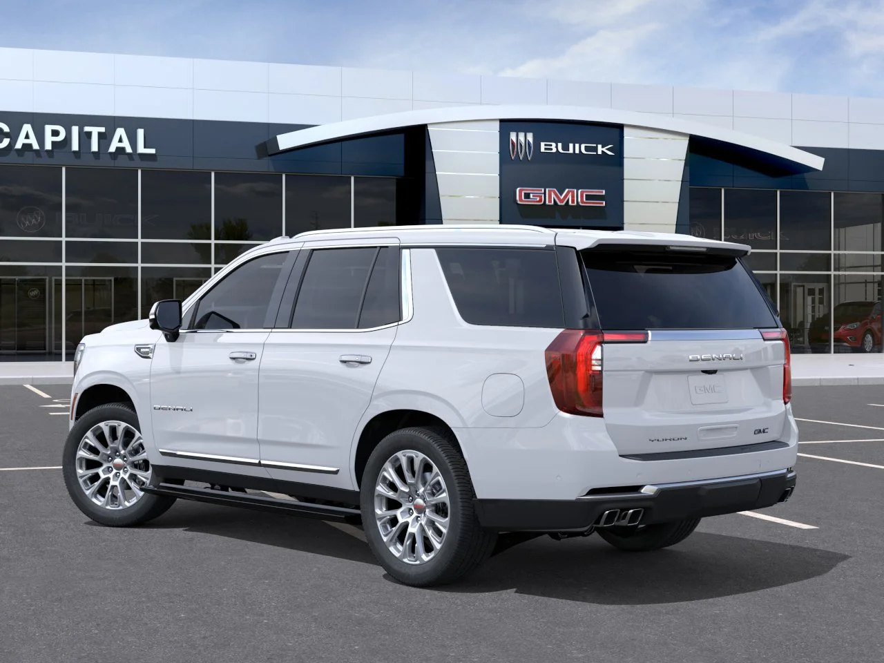 New 2026 GLACIER WHITE TRICOAT GMC Denali image 4