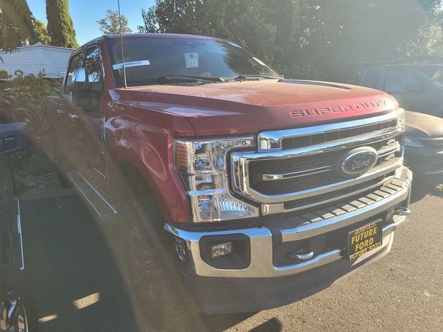 Used 2022 Red Ford Lariat image 1