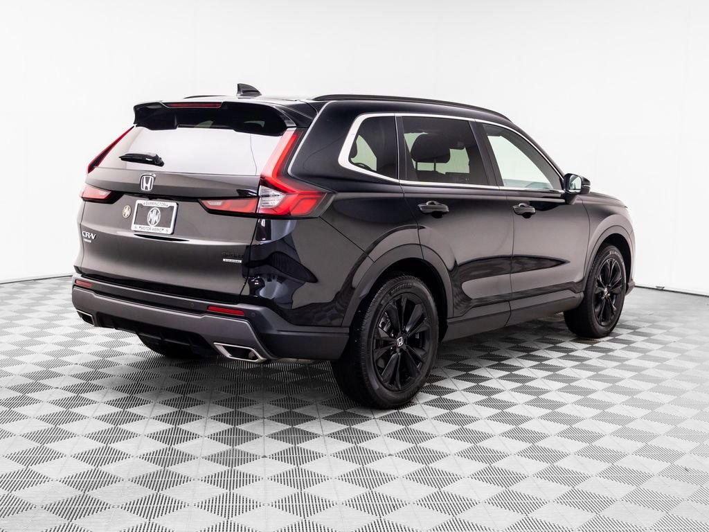 Certified Used 2024 Crystal Black Pearl Honda HYBRID AWD SP TRG image 7