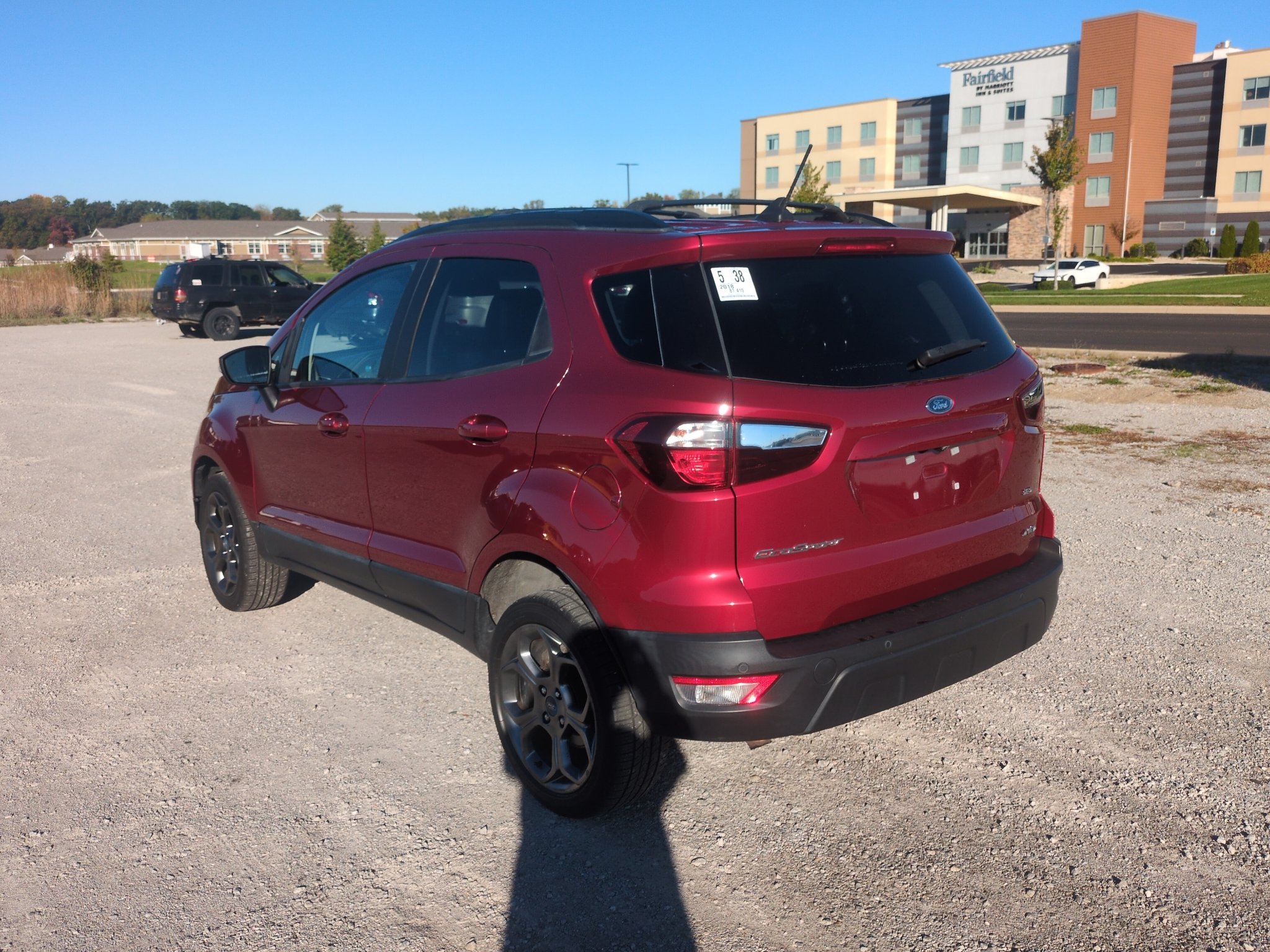 Used 2018 Ruby Red Metallic Tinted Clearcoat Ford SES image 7