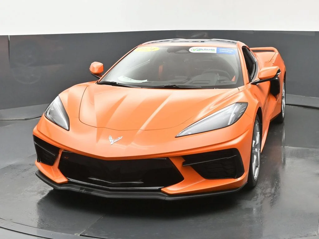 Used 2024 Orange Chevrolet Stingray image 19