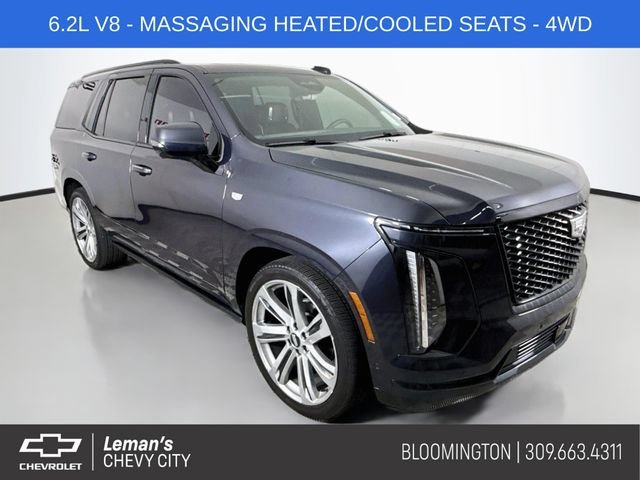 Used 2025 Galactic Gray Metallic Cadillac Sport Platinum image 1