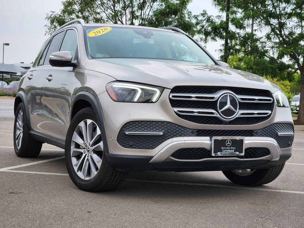 Used 2020 Mojave Silver Metallic Mercedes-Benz GLE350 4MATIC® image 1