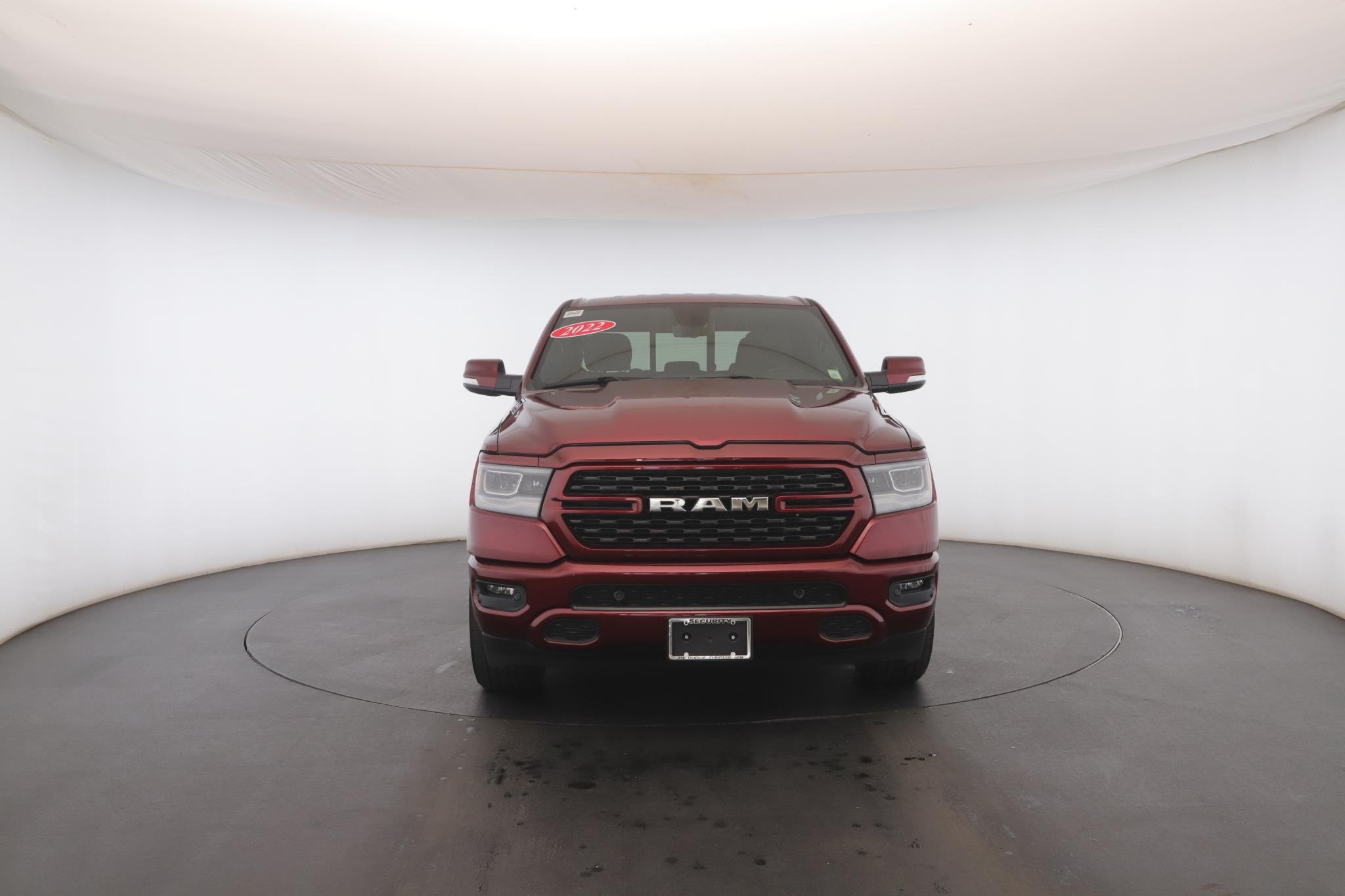 Used 2022 Delmonico Red Pearlcoat Ram Big Horn 4x4 Crew Cab 5