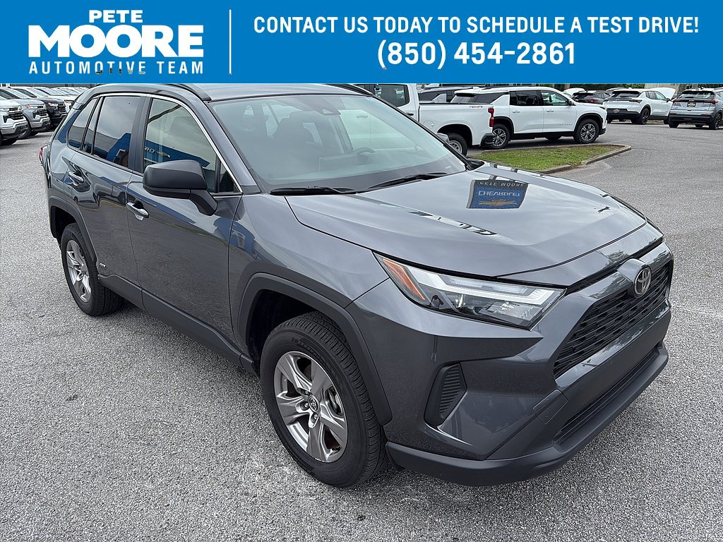 Used 2025 Magnetic Gray Metallic Toyota LE image 1