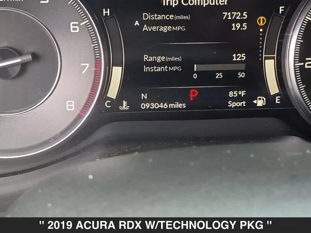Used 2019 White Acura Technology Package image 20
