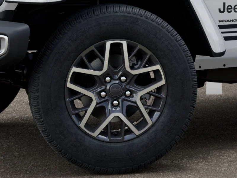 New 2026 Bright White Clear-Coat Exterior Paint Jeep Sahara image 8