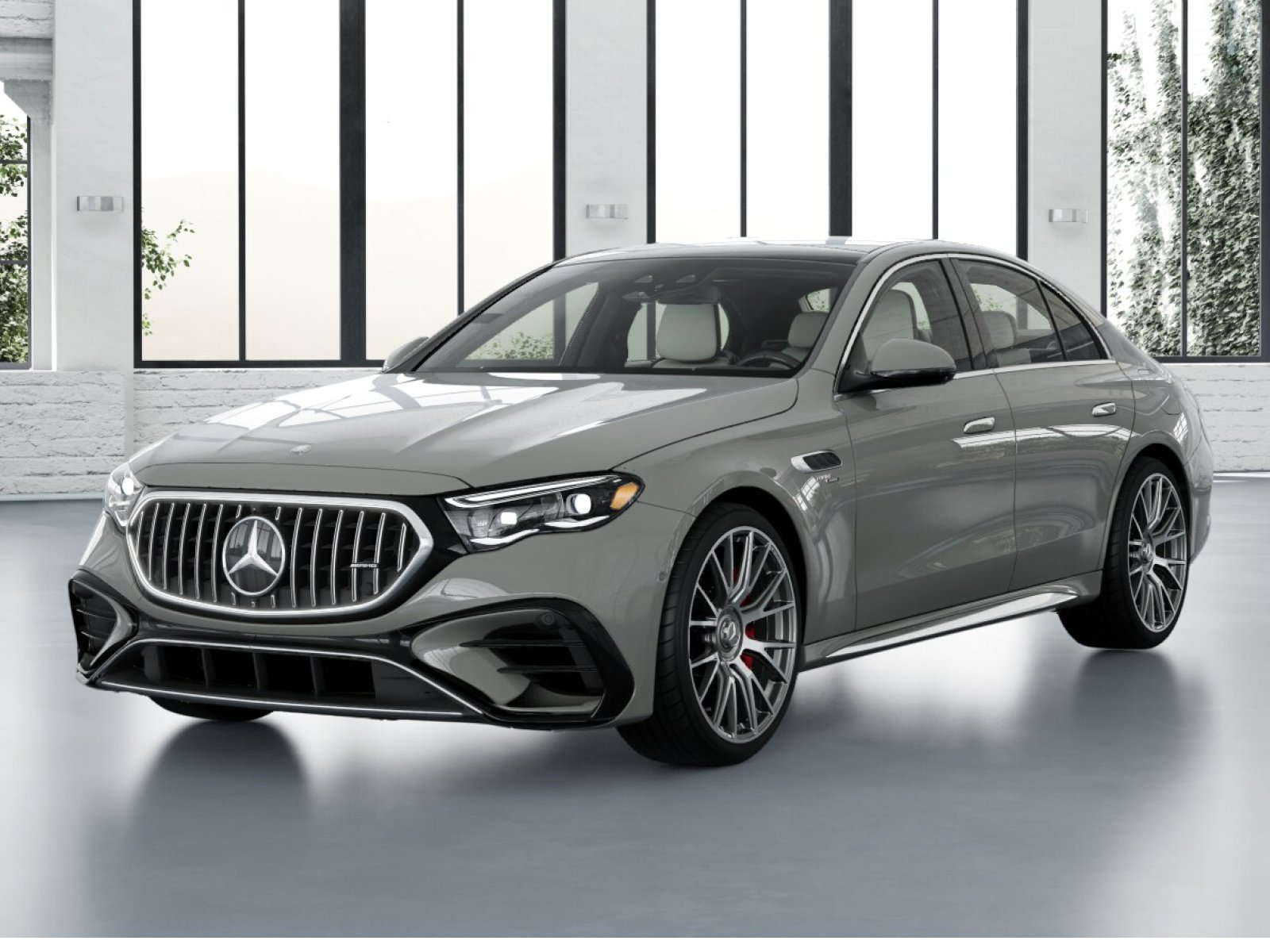 New 2027 MANUFAKTUR Alpine Grey Mercedes-Benz AMG® E 53 E image 1