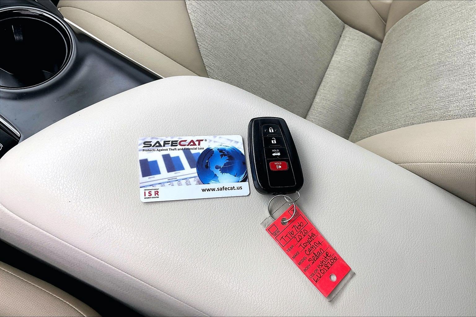 Used 2020 Super White Toyota LE image 11