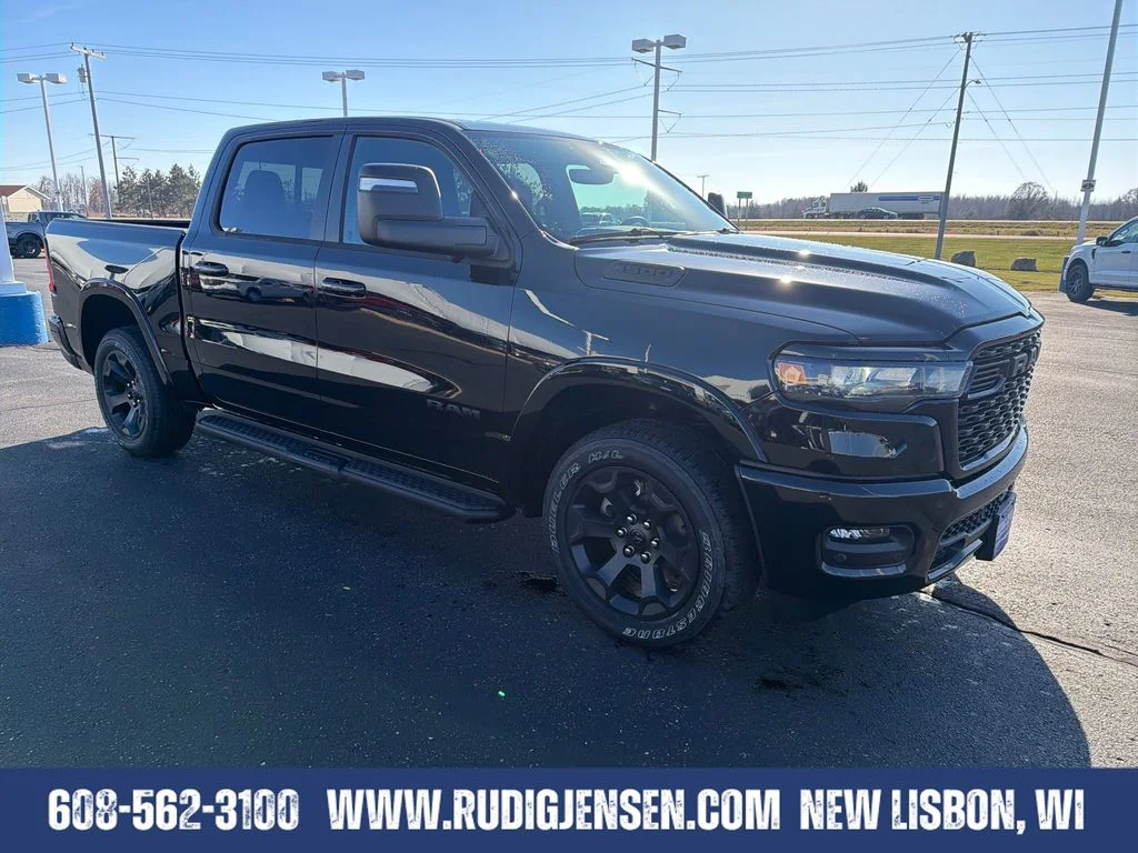 New 2026 Diamond Black Crystal Pearlcoat RAM Big Horn/Lone Star image 7