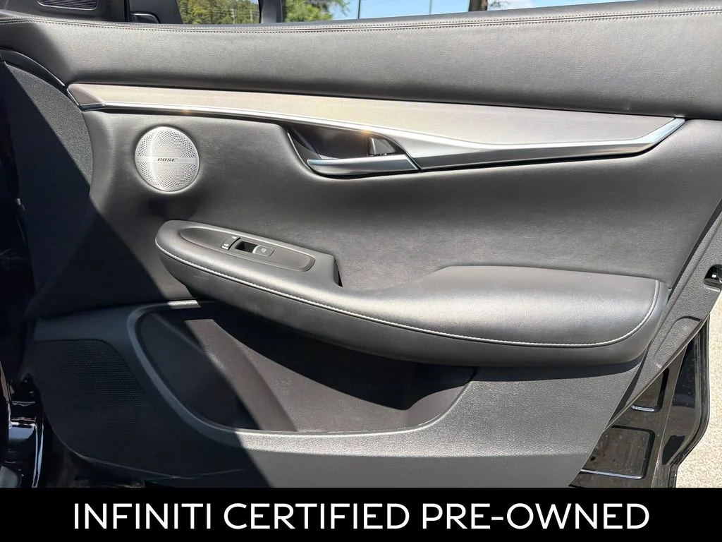 Certified Used 2023 Black Obsidian INFINITI LUXE image 34