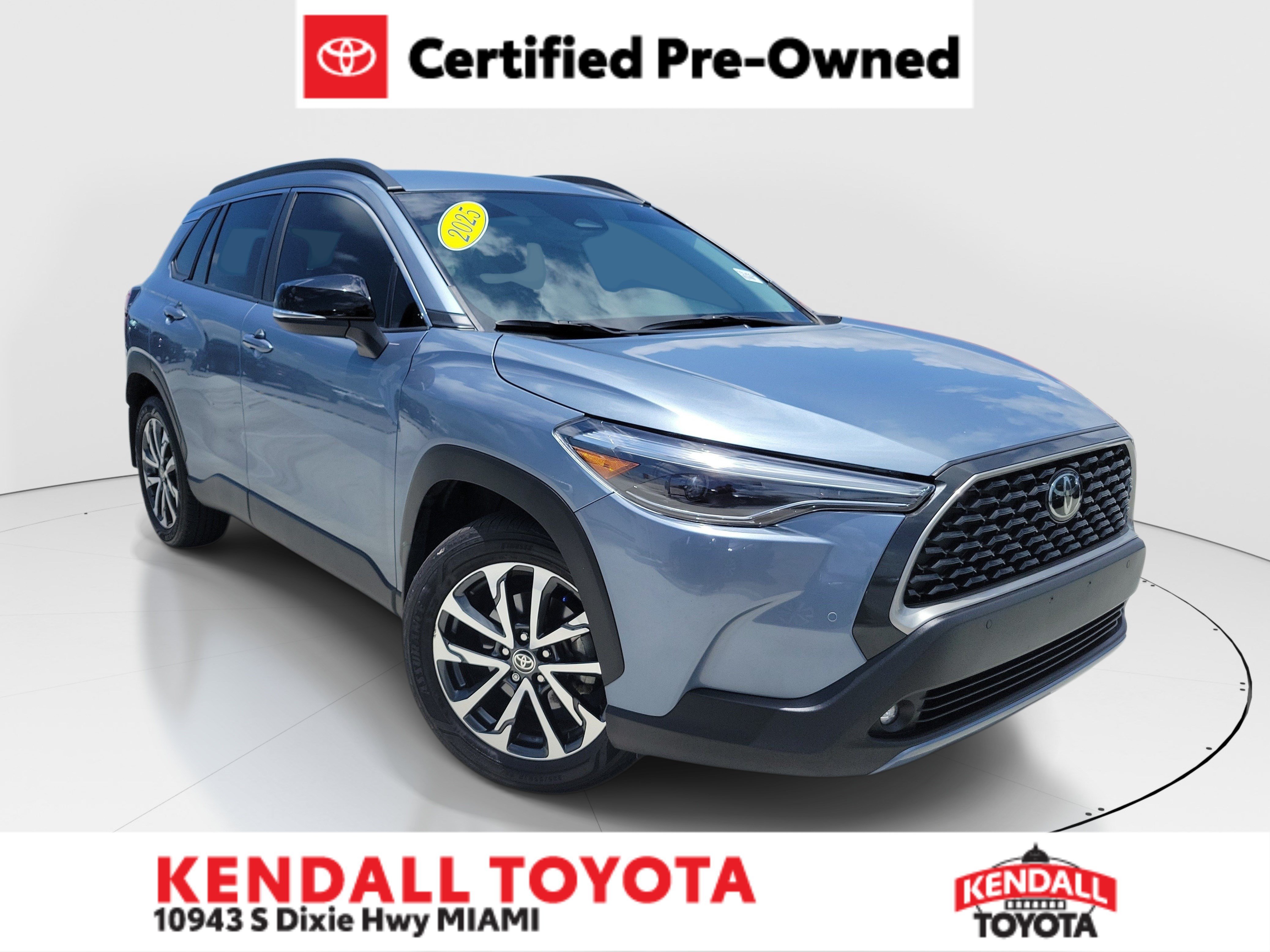 Certified Used 2025 Toyota Corolla Cross XLE SUV in Miami #T51431A