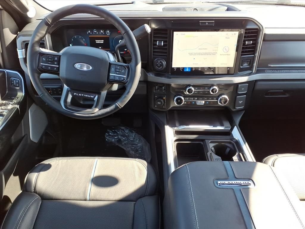 New 2026 Glacier Gray Metallic Tri-Coat Ford F-350® Platinum® image 19