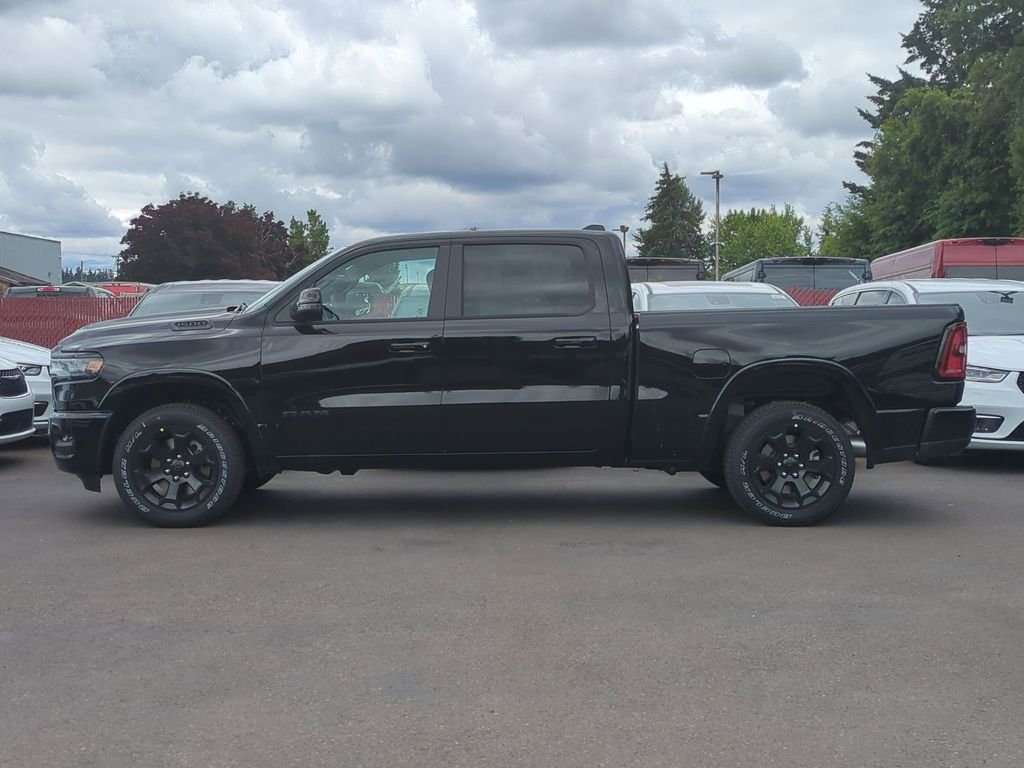 New 2026 Diamond Black Crystal Pearl-Coat Exterior Paint RAM Big Horn/Lone Star image 4
