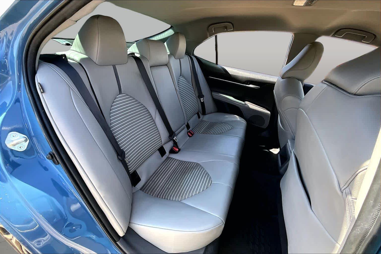 Used 2023 Cavalry Blue Toyota SE image 20