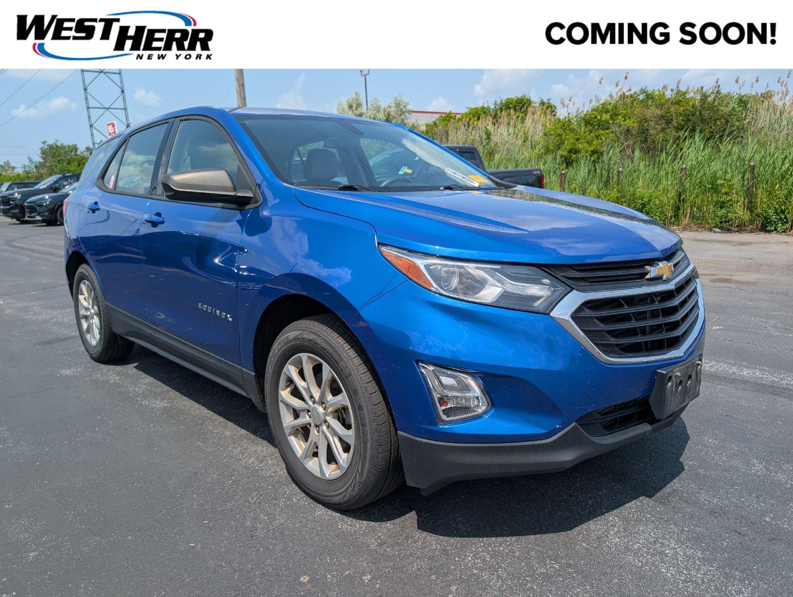 Used 2019 KINETIC BLUE METALLIC Chevrolet LS image 1
