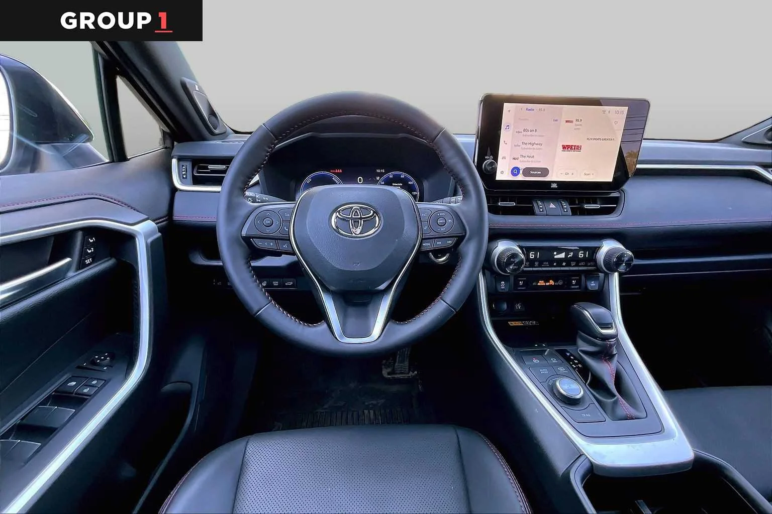 Certified Used 2025 Wind Chill Pearl/Midnight Black Metallic Toyota XSE image 6