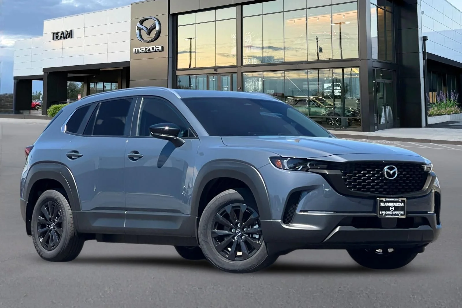New 2026 Polymetal Gray Metallic Mazda Preferred AWD image 2