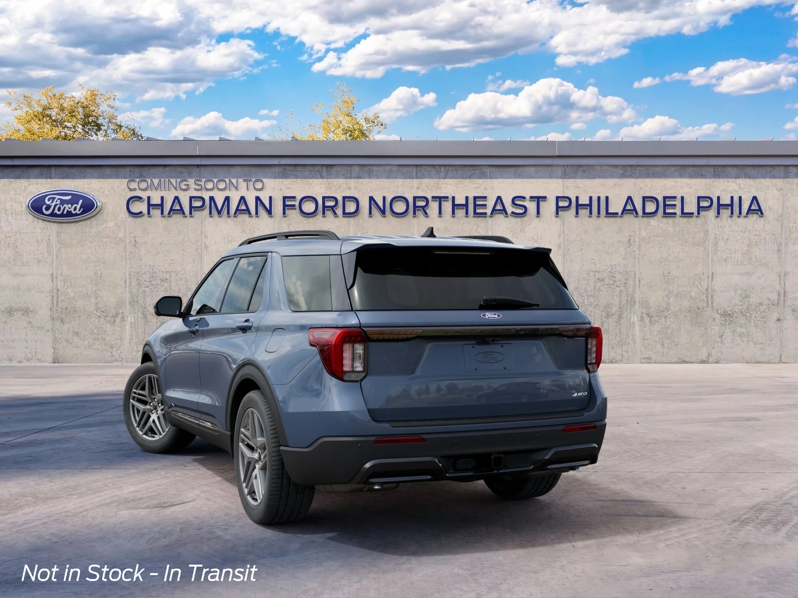 New 2027 Vapor Blue Metallic Ford ST-Line image 3