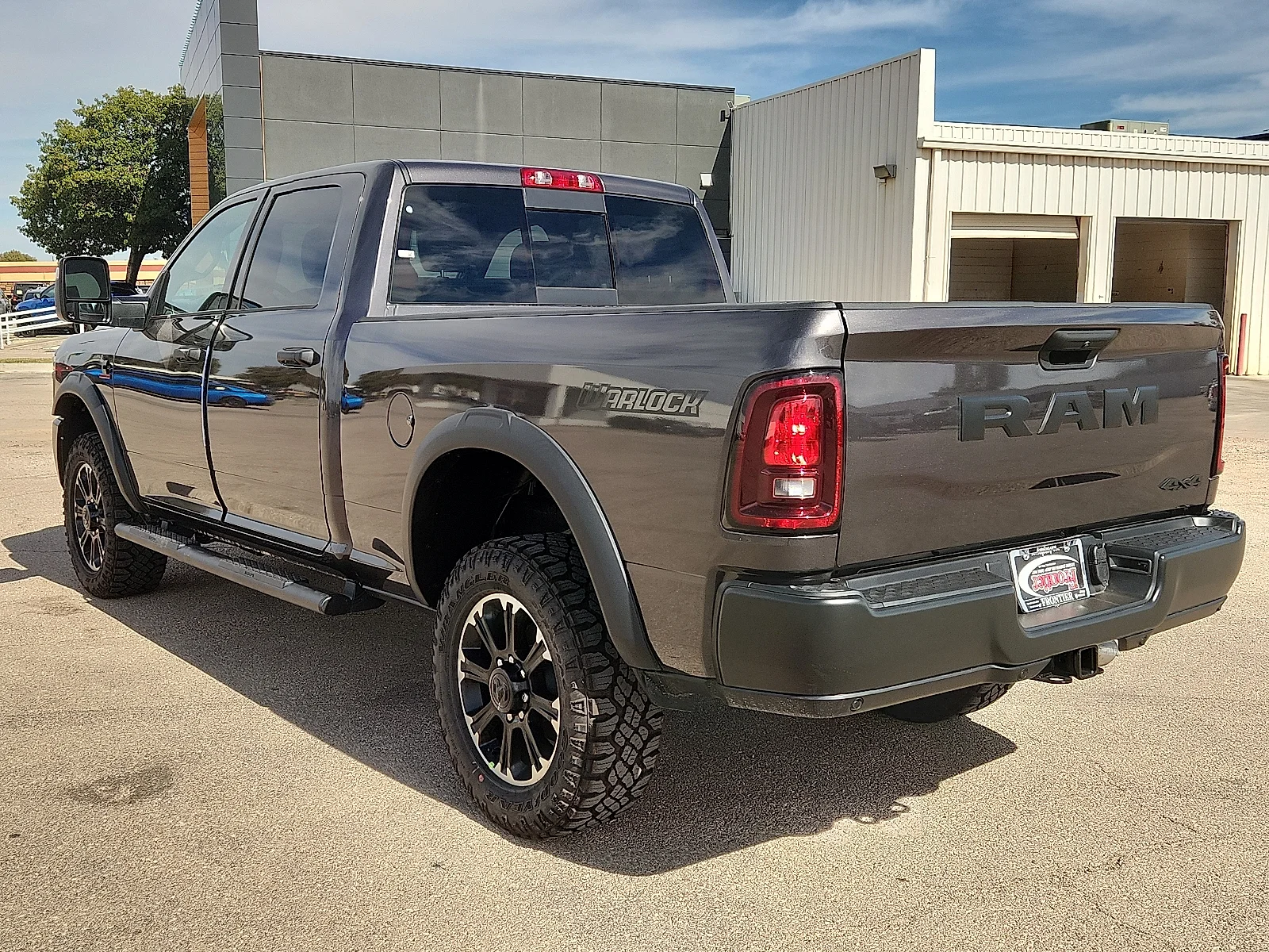 New 2027 Granite Crystal Metallic Clear-Coat  Paint Ram WARLOCK CREW CAB 4X4 6