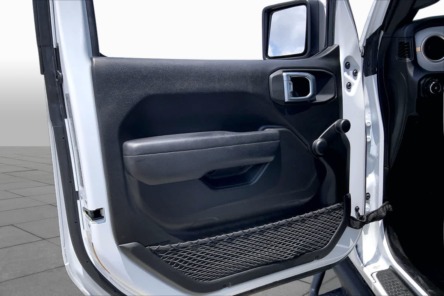 Used 2024 Bright White Clearcoat Jeep Sport image 21